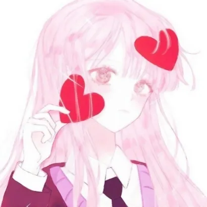 粉红色头像女生头像萌第1张