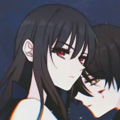 暗黑系动漫情侣头像第1张