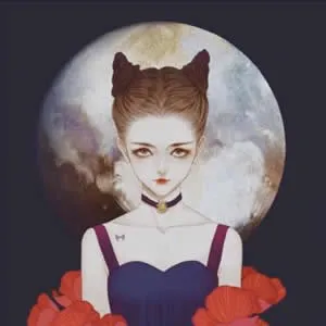 动漫头像女生冷酷时尚第1张