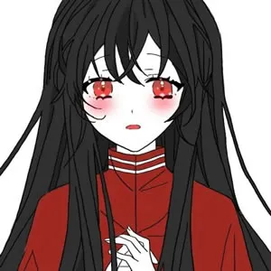 红衣少女动漫头像第1张