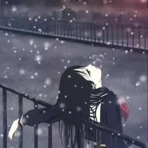 女生伤感孤独头像动漫第1张