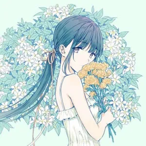 qq女头动漫头像小清新第1张