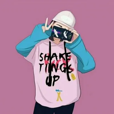 嘻哈头像女动漫图片第1张