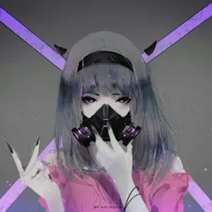 个性动画女头像第1张