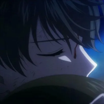 唯美动漫伤感情侣头像第1张