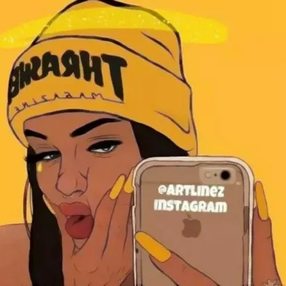 嘻哈卡通头像第1张