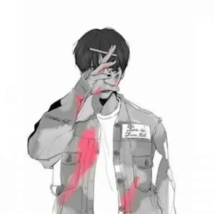 qq动漫冷酷帅哥头像第1张