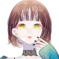 戴眼镜动漫女生头像第1张