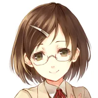 动漫头像戴眼镜女生头像图片第1张