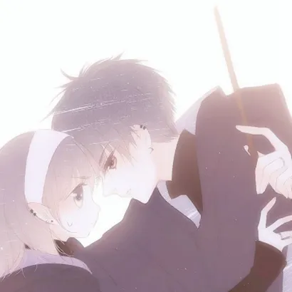 怦然心动双人动漫情侣头像图片第1张