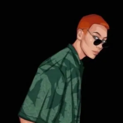 微信卡通头像情侣冷酷一男一女第1张