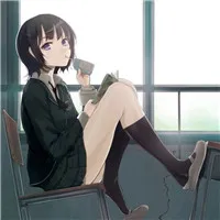 短发动漫人物女生头像第1张