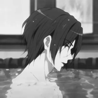 qq动漫男生头像丧第1张