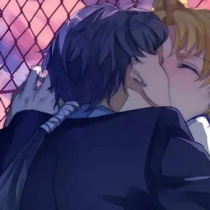 动漫情头两张分开高清第1张