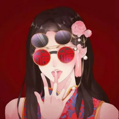 时尚动漫情侣头像分开第1张