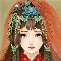 古风嫁衣头像图片第1张