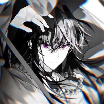 好看的男头超高冷黑白第1张