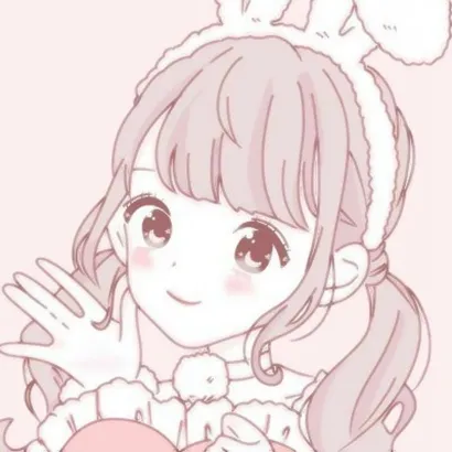 qq头像女粉色系仙女味第1张