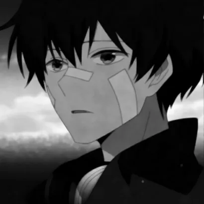 男生头像黑白动漫第1张