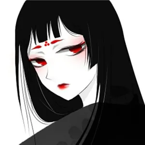 红眼动漫头像女第1张