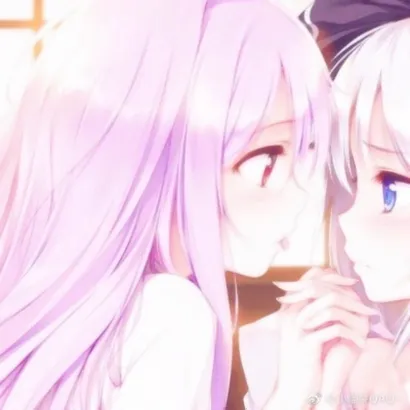 2人闺头可爱动漫第1张