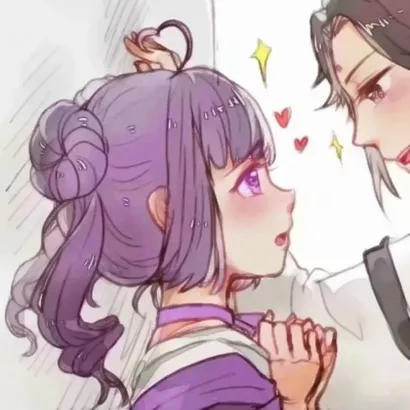 动画图片情侣头像第1张