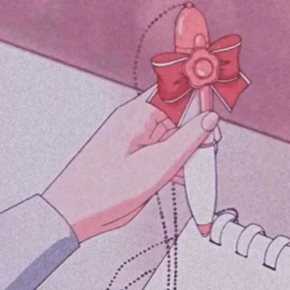 少女心动漫背景头像图片大全第1张