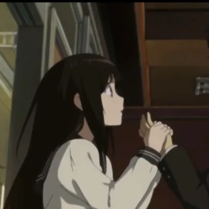 自截的动漫情侣头像第1张