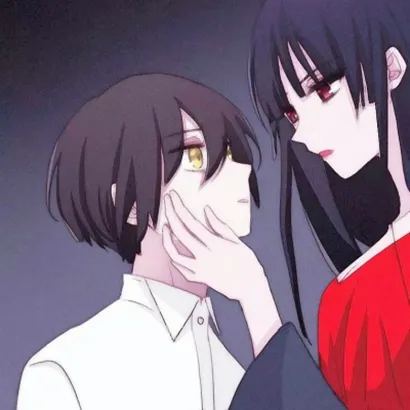 高冷成熟动漫情侣头像第1张