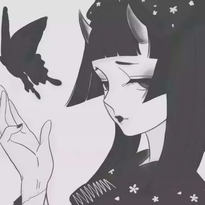 阴暗系动漫头像第1张