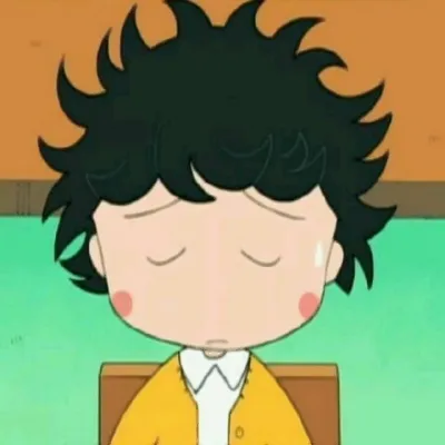 樱桃小丸子发型图片头像第1张