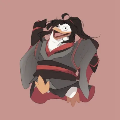 魔道祖师变身企鹅头像图片第1张