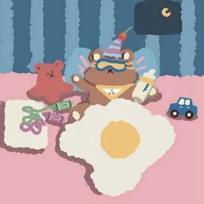 动漫小熊头像可爱图片第1张