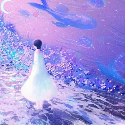 唯美意境动漫图片头像第1张