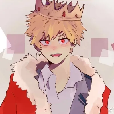 帅气的我的英雄学院爆豪胜己头像图片第1张