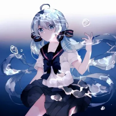 初音未来唯美头像第1张