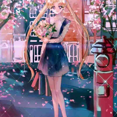 唯美美少女战士头像高清图片第1张