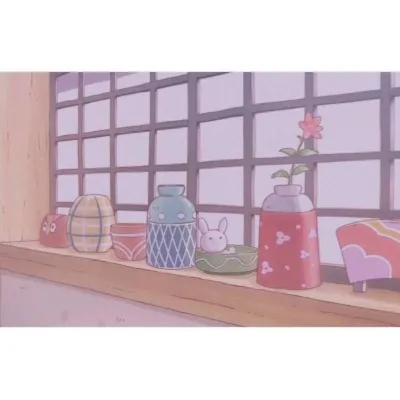 高清温暖的治愈漫画风背景头像图片第1张