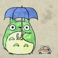 龙猫qq头像可爱第1张