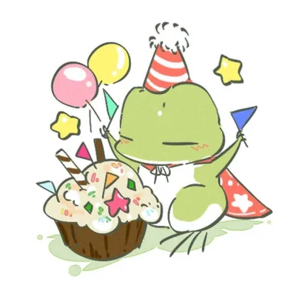 高清超萌的旅行青蛙可爱图片头像第1张