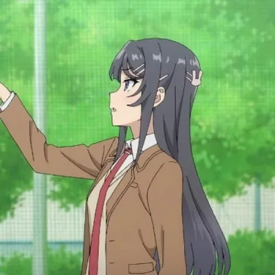 樱岛麻衣头像情侣高清第1张