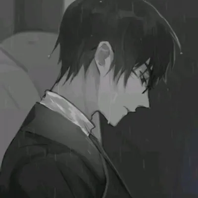 微信头像冷淡风男生动漫图片第1张