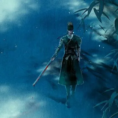 一男一女的古风情侣头像高清两张图片第1张