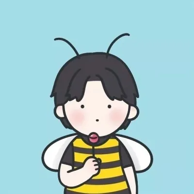 高清可爱的手绘卡通人物情侣头像图片第1张