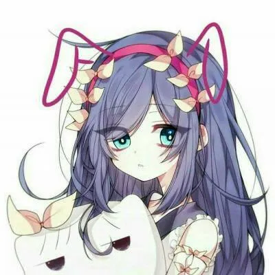 高清的可爱二次元软妹头像图片第1张