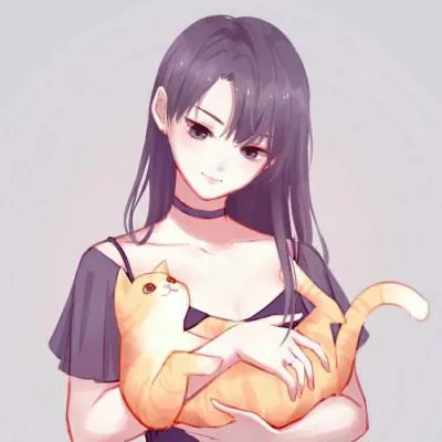 高冷好看的二次元情侣头像图片第1张