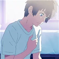 好看的《你的名字》情侣头像图片一男一女第1张