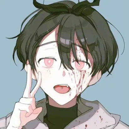 高清好看的动漫血腥黑化男主头像图片第1张