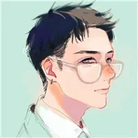 帅气戴眼镜的动漫男生头像图片第1张