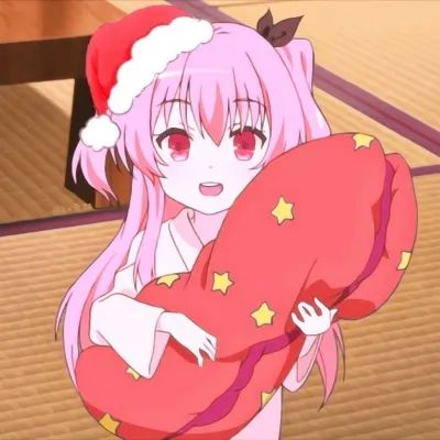 圣诞节闺蜜头像动漫一人一张第1张